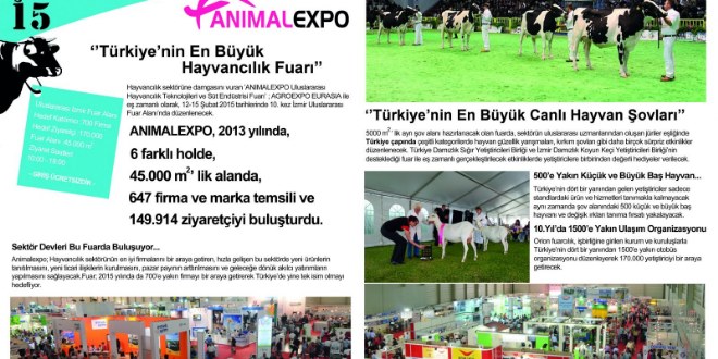 Animalexpo Hayvancılık Teknolojileri, Süt Endüstrisi ve Tavukçuluk