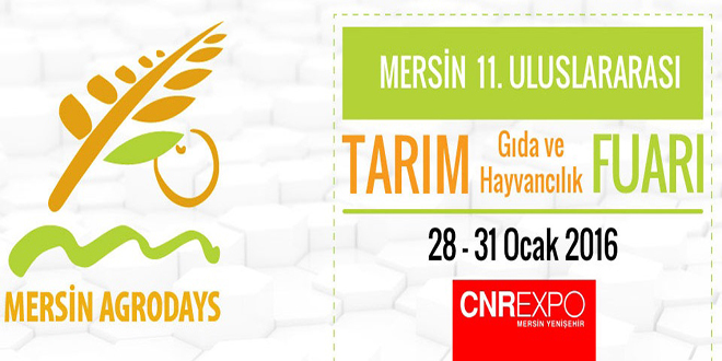 Mersin Agrodays - Mersin Tarım Gıda ve Hayvancılık Fuarı