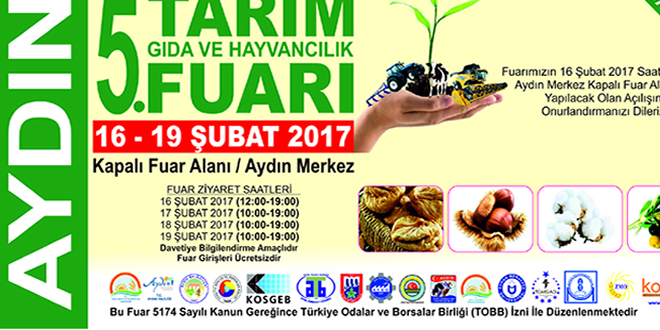 Aydın Tarım Gıda ve Hayvancılık Fuarı-2017