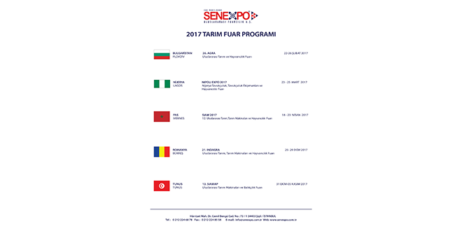 Uluslararası Tarım, Tarım Makineleri ve Balıkçılık Fuarı (SIAMAP)