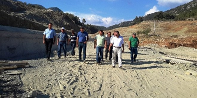 Kaş`ta 2 Bin 060 Dekar Alan Suya Kavuşacak