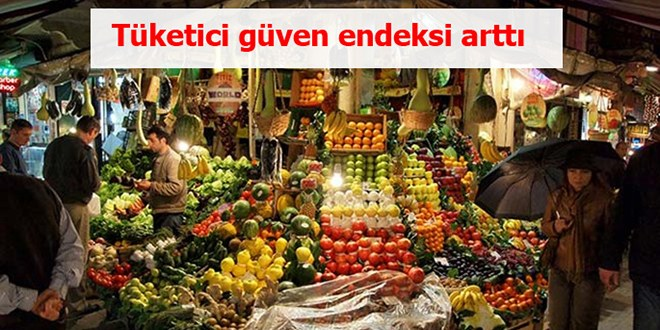 Tüketici güven endeksi arttı
