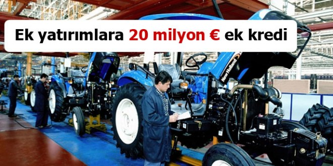 Türk Traktör, EBRD`den 20 milyon euro kredi alacak