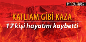 Isparta`da Katliam Gibi Kaza: 13 Ölü