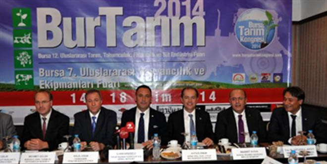 Tarım ve Hayvancılık Sektörü Bursa`da Buluşacak