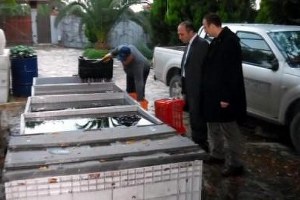 Darıca`da 12 Bin 700 Şişe Kaçak Şarap İmha Edildi