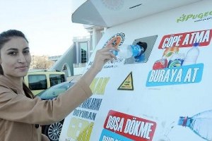 Samsun`da Sokak Hayvanları İçin Mamamatik