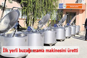 Berrak, ilk yerli buzağı mama makinesini üretti