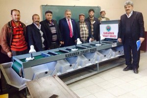 Ziraat Odasından Köylere Makina Desteği