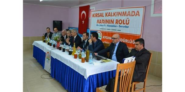 Kuşadası`nda `Kırsal Kalkınmada Kadının Rölü` Toplantısı