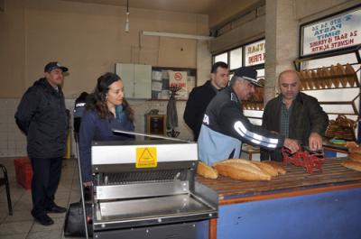 Terme`de Fırınlar Denetlendi