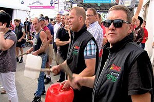 Belçikalı Çiftçilerden Protesto