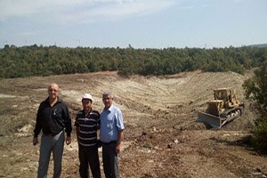 Sakarlı`da Gölet Yapımı Tamamlandı