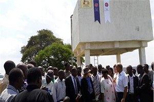 TİKA`dan Uganda`ya 100 Ton Kapasiteli Su Deposu
