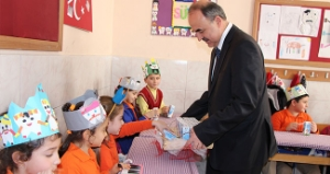 Konya`da Öğrencilere Okul Sütü Dağıtıldı