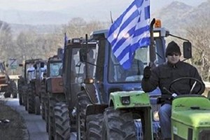 Yunan Çiftçiler, Eylemlerini Selanik Bölgesine Kaydırma Kararı Aldı