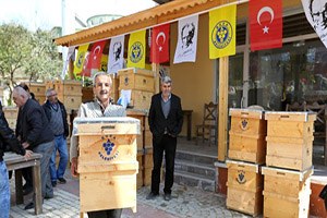 Bucalı Üreticiye 260 Arı Kovanı