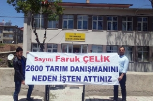 Vanlı Tarım Danışmanlarından Eylem