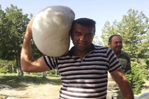 Denizli`de Bulunan 7 Kilo 404 Gramlık Dev Mantar Şaşırttı