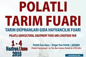 Polatlı Tarım Ekipmanları Gıda ve Hayvancılık Fuarı Açıldı