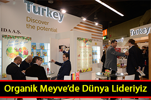Organik Meyve Üretiminde Dünya Lideriyiz