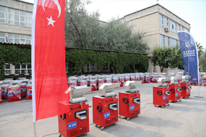 Çiftçilere 260 Adet Salça Makinesi