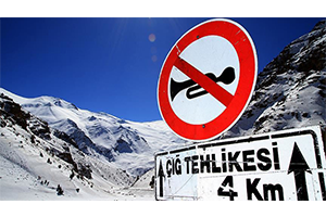 Türkiye`nin Potansiyel Çığ Başlama Bölgeleri Belirlendi