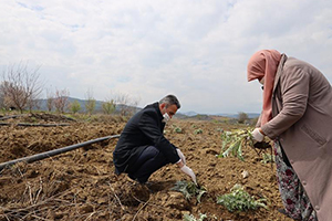 Yoldaş`tan Çiftçilere Ziyaret