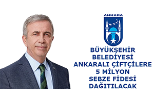Ankaralı Çiftçilere 5 Milyon Sebze Fidesi Dağıtılacak