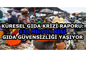 Küresel Gıda Krizi Raporu: 135 Milyon Kişi Gıda Güvensizliği Yaşıyor