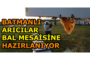 Batmanlı Arıcılar Bal Mesaisine Hazırlanıyor