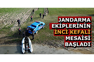 Jandarma Ekiplerinin İnci Kefali Mesaisi Başladı