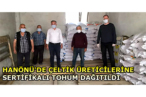 Hanönü`de Çeltik Üreticilerine Sertifikalı Tohum Dağıtıldı