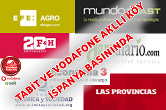 TABİT ve Vodafone Akıllı Köy İspanya Basınında