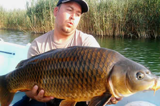 Maraş`ta Sazan Balığı Yakalama Yarışması Yapıldı