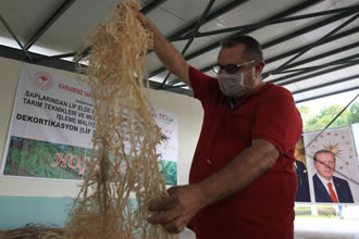 Türk Mühendisleri Kenevir Lif Sıyırma Makinesi Geliştirdi