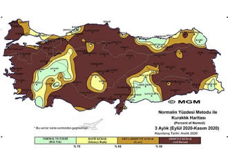 Meteoroloji Kuraklığa Dikkat Çekti