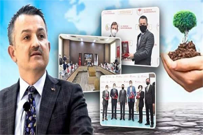 BAKAN PAKDEMİRLİ; `BİZİM DAVAMIZ BOZKIR İLE YEŞİLİN DAVASIDIR`