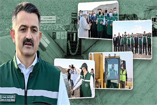 SU TUTMAYA BAŞLAYAN GÖKPINAR BARAJI İLE 60 BİN DEKAR ZİRAİ ALAN SUYLA BULUŞACAK