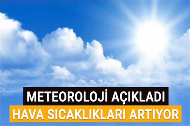 Hava Sıcaklıkları Artıyor!