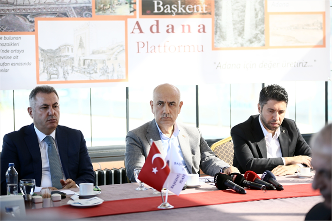 TARIM VE ORMAN BAKANI VAHİT KİRİŞCİ ADANA`DA DÜZENLENEN BASIN TOPLANTISINDA KONUŞTU