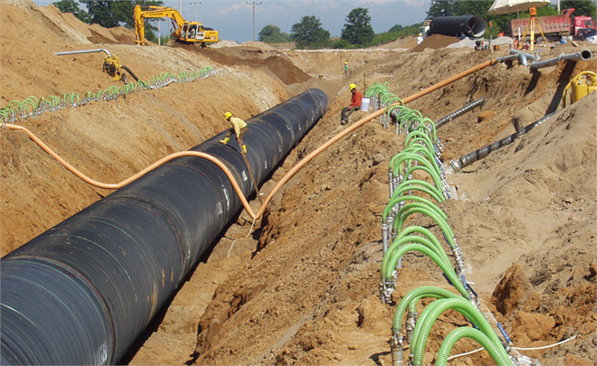 İSALE HATTI ve İÇME SUYU TESİSLERİ YAPILIYOR!