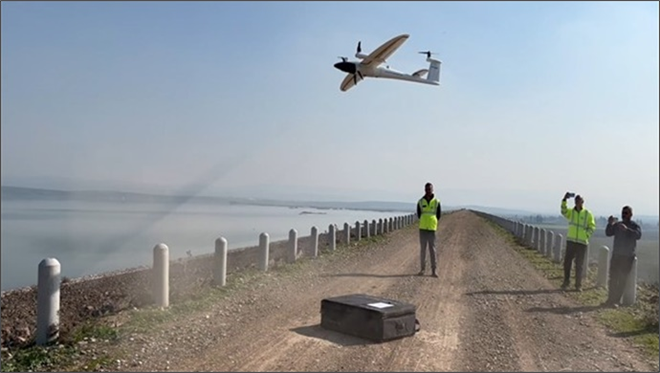 AFET BÖLGESİNDEKİ BARAJ, GÖLET VE YAĞIŞ HAVZALARINA İHA`LAR İLE SIKI TAKİP