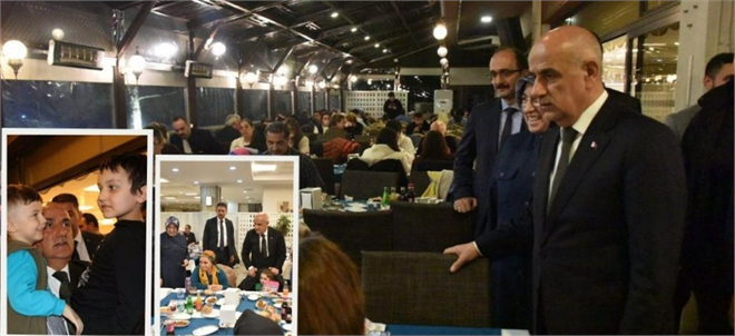 BAKAN KİRİŞCİ, DEPREMZEDE VATANDAŞLARLA BİR ARAYA GELDİ